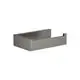 DORNBRACHT-Papierrollenhalter-ohne-Deckel-SERIENSPEZIFISCH-83500780-Dark-Platinum-gebuerstet-83500780-99 gallery number 1